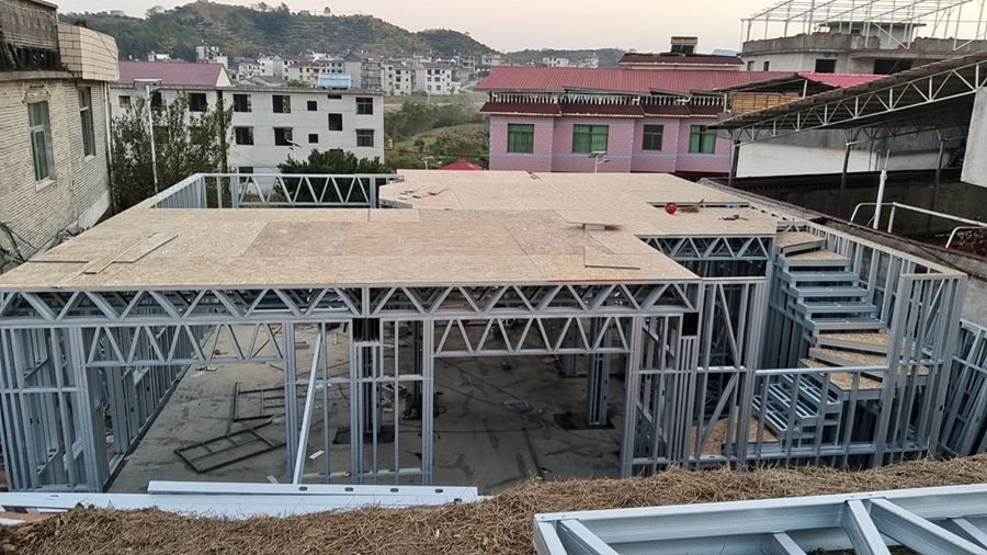 睿婕輕鋼別墅攜手江西撫州業(yè)主 自建房項(xiàng)目，共鑄美好家園